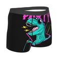 thumbnail image 3 of Junzan Rex Dinosaur With Sunglasses Mens Underwear Boxer Briefs For Men’s - Large, 3 of 9