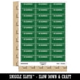 thumbnail image 2 of Scanned Blank Box for Date Signature Document Sticker Set - Dark Green - Matte Finish - 1.75" Medium, 2 of 7