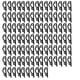 thumbnail image 2 of Clips para canalones Bling Bling 100 piezas de luces navideñas, 2 of 12