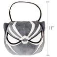 thumbnail image 7 of Marvel Black Panther, Wakanda Plush Easter Basket with Handle, 7.5 inch Diameter, Gray, Black, 7 of 7