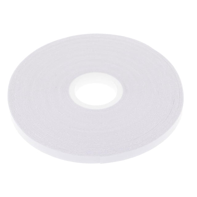 21,8 Yardas de Longitud Cinta Adhesiva Blanca de dos cara para Lavar Cinta Adhesiva 6 Mm de Ancho