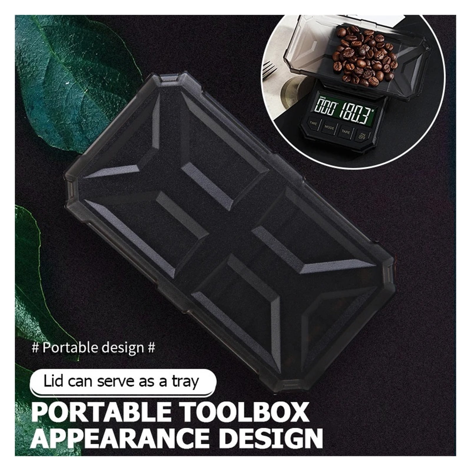 Portable Digital Scale 1kg/2kg Pocket Coffee Scales High Precision Electronic Kitchen Food Scales