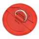 thumbnail image 2 of Parche Anillo en D de 8 cm Anillo en D de forma redonda PVC para paleta de tabla de surf Rojo, 2 of 4