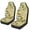 Hippie Flower, variant on HUISEFOR Brown Leopard Print Car Seat Cover Elastic Polyester Soft Car Front Seat Covers Breathable Cars Accessories Comfortable Universal Fit for Most Sedan SUV
