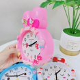 thumbnail image 2 of Reloj despertador para dormitorio Saytay, reloj despertador con cabeza de conejo, reloj de escritorio para decoración del hogar de estudiantes (hy), 2 of 5