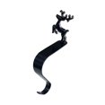 thumbnail image 1 of Gancho para calcetines de Navidad, soporte de metal antideslizante para colgar adornos y guirnaldas en la repisa., 1 of 7