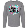 thumbnail image 3 of Inktastic Sister Squad hearts Long Sleeve T-Shirt, 3 of 5