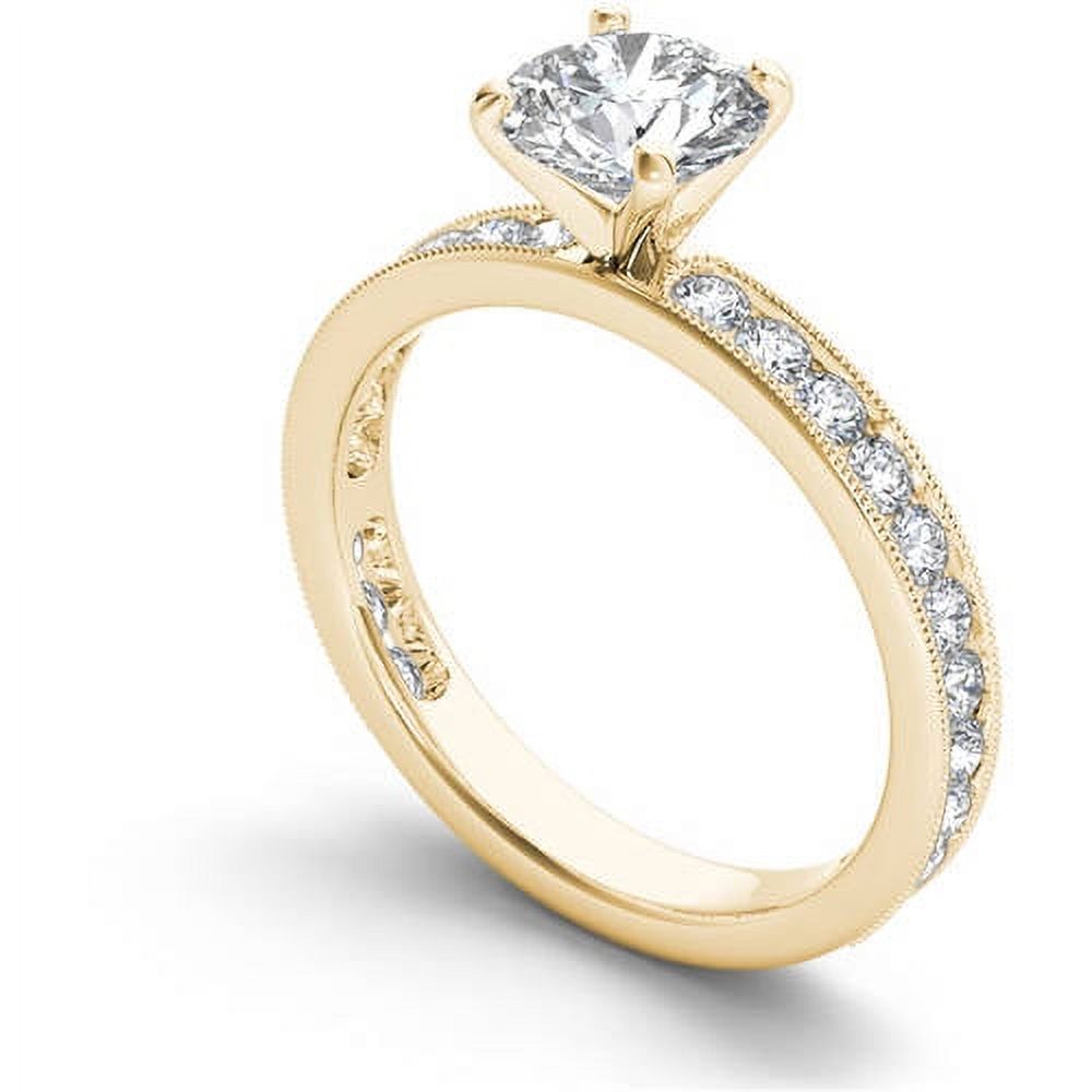 1-1/2 Carat T.W. Diamond Classic 14kt Yellow Gold Engagement Ring