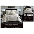 thumbnail image 2 of ESCA Polyester Microfiber 90'' x 90'' Queen Comforter Set - Gray, 2 of 6