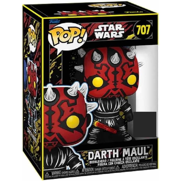 Funko Retro Darth Maul Pop! Vinyl Bobblehead Limited Edition Exclusive