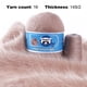 thumbnail image 5 of Moyic Hilo de felpa largo tejido a mano, hilo ligero de ganchillo para mujer, cárdigan, bufanda, gorro, chal, calcetines, suministros de costura Artesanía No.16 Moyic HA009032-16, 5 of 6