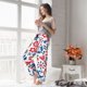 thumbnail image 5 of Balery Birds Flowers Pantalones de pijama para mujer, pijamas ultraligeros, pantalones de estar por casa-Medium, 5 of 6