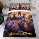 thumbnail image 4 of Juego de Street Fighter Conjunto de sábanas temático, trío de piezas, cómodo y amigable con la piel, diseño único, regalo de decoración para el hogar para familiares, amigos y fans,173cm *218cm, 4 of 6