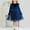 Blue, variant on Dresses for Girls Velvet Ruffle Long Sleeve Tiered Tulle Tutu Dress Fall Sequin Party Kid Flower Party Dresses