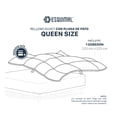 thumbnail image 4 of Edredón Duvet Queen Size 100% Algodón Relleno Pluma de Pato Esquimal (Blanco Densidad Media), 4 of 8