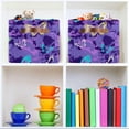 thumbnail image 6 of Coolnut Butterflies Print Foldable Canvas Storage Bin, Sturdy Fabric Storage Basket with Handles, Storage Cube Box for Organizing Shelf Nursery Toy Closet 1PCS#29 Home Decor, 6 of 7