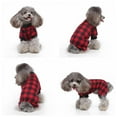 thumbnail image 2 of Clearance! Pet Jumpsuit Puppy Pajamas Soft Dog Pajamas Puppy Rompers Cute Dog Bodysuits for Small Dogs Cats Pets, 2 of 7