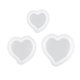 thumbnail image 2 of 3 Piezas 3D Amor Corazón de Silicona Cristal Encanto Colgante Chico Sunnimix Amor Molde del Corazón, 2 of 8