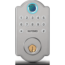 Keyless Entry Door Lock Deadbolt - Fingerprint Door Lock - Door Lock with Keypads - Electronic Keypad Door Lock -Smart Digital Door Lock - Anti-Peeping Code Easy Installation