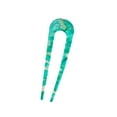 thumbnail image 2 of maskred Épingles à Cheveux en Acétate en Forme de U, Bijoux Multicolores à Clip, Accessoires de Modélisation pour Filles, Vert, 2 of 6