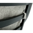 thumbnail image 5 of Hanover Lavallette 5-Piece Outdoor Dining Set, 4 Rocker Chairs, 52'' Round Table, Silver Linings, 5 of 12