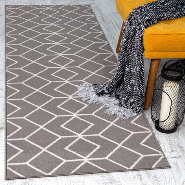 Antep Rugs Kashan King Collection Trellis Polypropylene Indoor Area