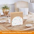 thumbnail image 6 of Yayeee Napkin Holder for Table Kitchen Paper Tissue Organization, White Retro Pattern, 6 of 8