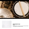 thumbnail image 2 of DRAFIDEEP 12Pcs Drum Dampeners for Snare Drums and Cymbals with Flat Design 3.3X2.6X0.3CM, 2 of 8