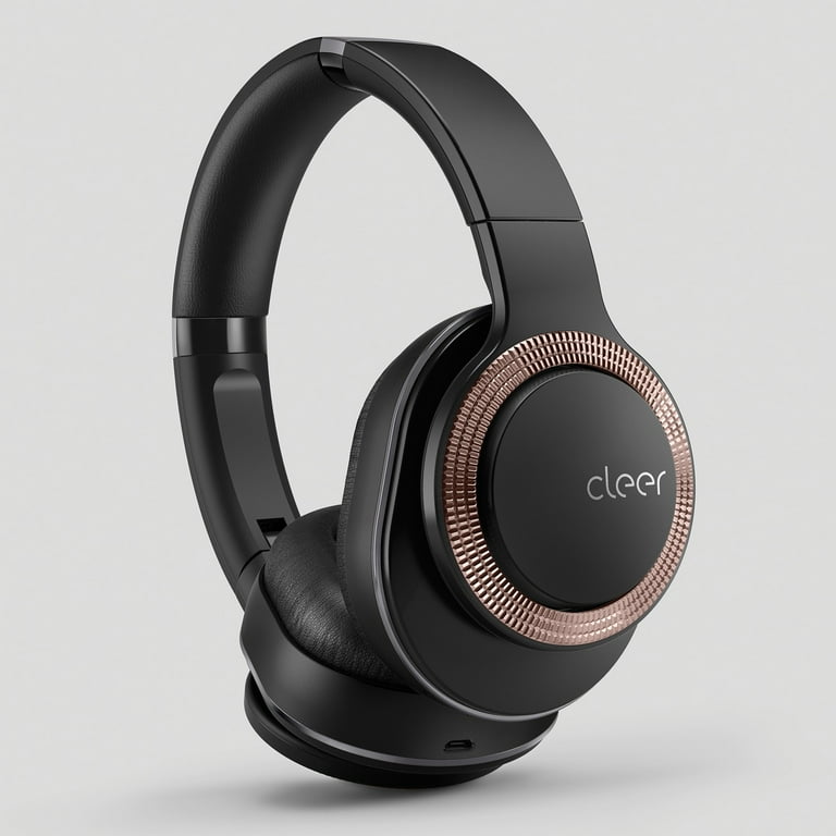 Cleer Flow Wireless Noise Cancelling Headphones Black Walmart