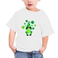thumbnail image 4 of Edvintorg St. Patrick's Day Kids T Shirts Clearance Summer Printed Short Sleeve Casual Shirts Children's T-Shirt For Boys Girls 3-14Years Teeanger Clothing, 4 of 4
