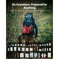 thumbnail image 3 of 420 Piece 600D Nylon Large Survival First Aid Kit Emergency Medical Supplies for Home Car Office Travel Camping Truck Hiking Sports Vehicle Outdoor, 3 of 6