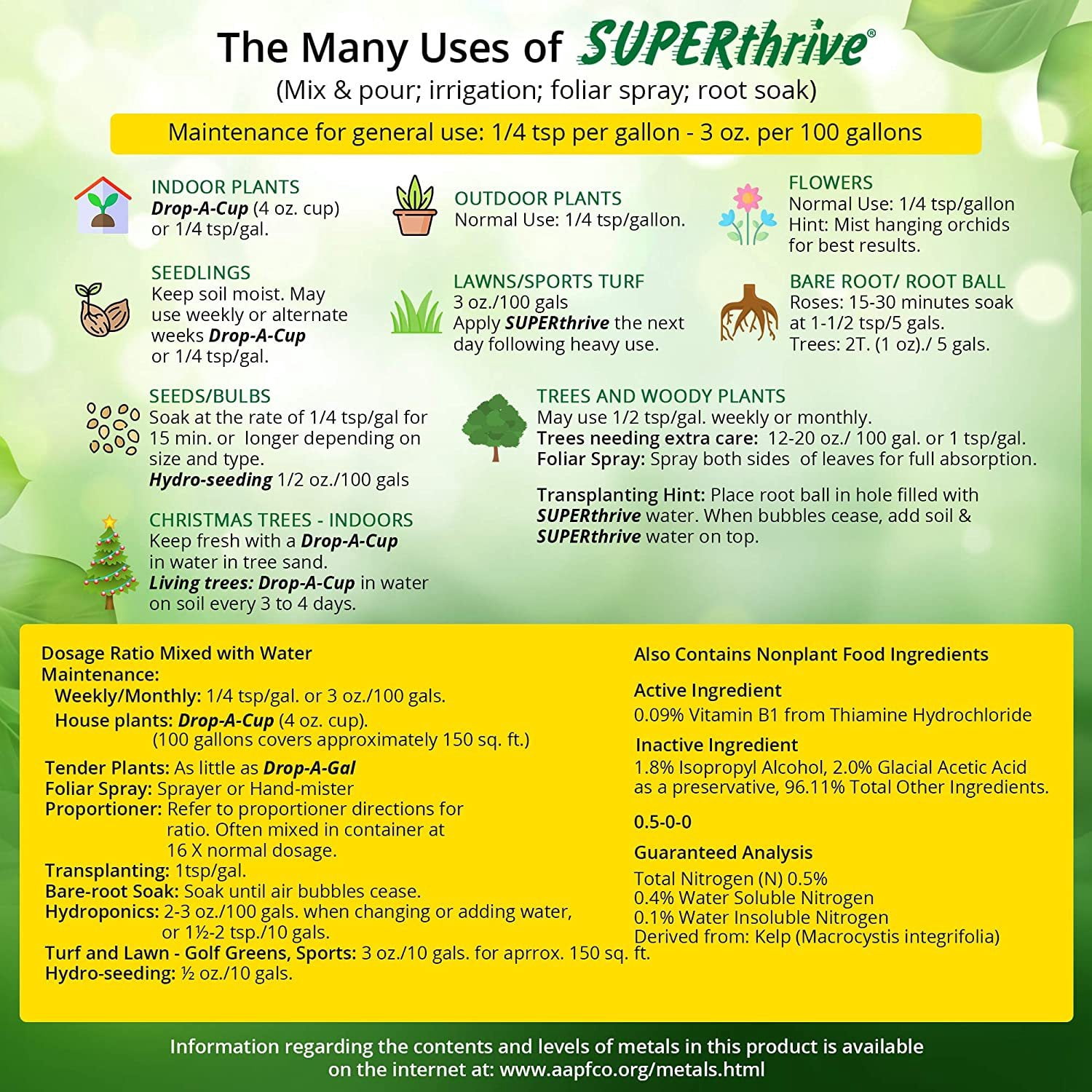 SUPERTHRIVE QUART 732823 by SuperThrive
