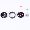 thumbnail image 3 of 4 bujes de llanta de rueda de oruga de 1,55 pulgadas para 1/10 RC4WD D90 TF2 MST RC Car (negro) Likrtyny Para estrenar, 3 of 9