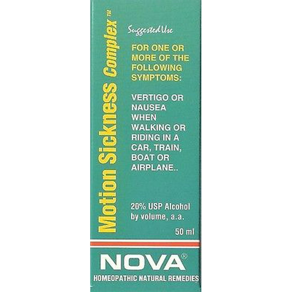 Nova Homeopathic Motion Sickness Complex, 1.7 Oz