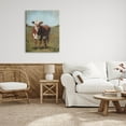 thumbnail image 2 of Cattle Vast Countryside Field Animals & Insects Painting Gallery Wrapped Canvas Print Wall Art, 2 of 7