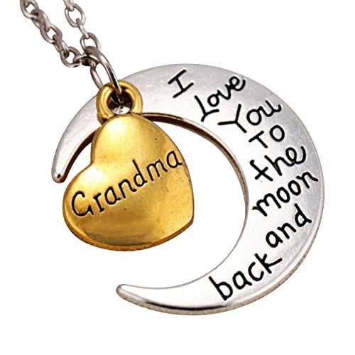 Art Attack Art Attack Memory Of Grandma Grandmother Love You To The Moon Back Memorial Pendant Mom Mum Charm Necklace Walmart Com Walmart Com Art Attack Art Attack Memory Of Grandma Grandmother Love You To The Moon Back Memorial Pendant Mom Mum Charm Necklace Walmart Com Walmart Com