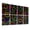 Color 4, variant on 8 Pack Art Acoustic Panels Sound Absorbing Rustic Wildlife Nature Themed Decorative Border Bears Leaves Decorative Soundproof Wall Panels Self Adhesive for Nursery Game Room Bedroom 48"x32"