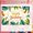 1A, variant on Tropical Style Banner Pineapple Pattern Tropical Birthday Backdrop Gold Glitter Green Leaves Pineapple Party Display for Birthday Party Tropical Party Summer Celebration