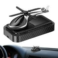 thumbnail image 2 of DAMIFU Car Fragrance Diffuser Solar Aircraft Auto Interior Air Freshener Car Perfume, 2 of 9