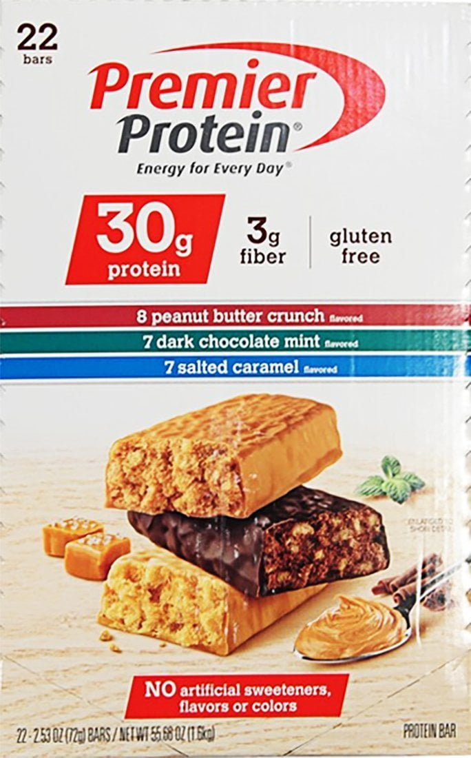 Premier Protein Peanut Butter, Dark Chocolate & Salted Caramel Protein