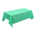 thumbnail image 2 of Tablecloths Rectangular PEVA Plastic Cover in Thickened Design for Disposable Use to Protect Tables During Outdoor Picnics and Indoor Parties, 2 of 5