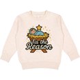 thumbnail image 2 of Inktastic Christmas Baby Jesus Nativity Scene 'tis the Reason Toddler Sweatshirt, 2 of 4