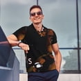 thumbnail image 3 of Lsque Five Nights At Freddy'S Pattern Golf Shirts for Men Dry Fit Print Moisture Wicking Performance Short Sleeve Polo Shirt-X-Large, 3 of 7