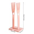 thumbnail image 6 of OPDBN Blue Sink Countertop Gloves Drying Rack Plastic Drain Rack Kitchen Sponge Storage Rack Rag Scouring Pad Hanger, 6 of 7