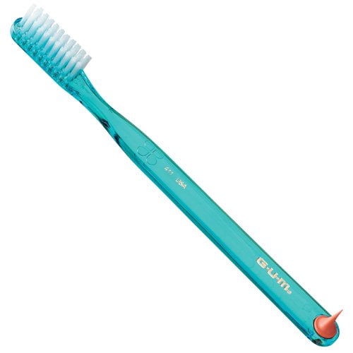 Sunstar Butler 411PC GUM Toothbrush Adult Full Classic Soft with Tip 12