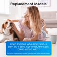 thumbnail image 4 of EXCELPURE RWF3600A Replacement for GE RPWF (Not RPWFE), RWF1063, RWF3600A, WSG-4, DWF-36, R-3600, MPF15350, OPFG3-RF300, Refrigerator Water Filter,3P, 4 of 9