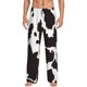 thumbnail image 1 of Fotbe Cow Skin 2 Pantalones de Pijama para Hombre, Pantalones de Dormir, Pantalones de Casa con Cintura Ajustable y Bolsillos-Large, 1 of 6