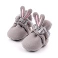 thumbnail image 7 of Infant Baby Boys Girls Cozy Fleece Booties Soft Bottom Warm Cartoon Socks Newborn Crib Shoes, 7 of 7