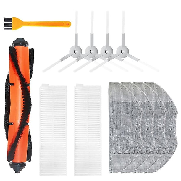 Reemplazo de robots de barrido Kits de paño de fregona con cepillo principal de filtro de 12 Uds para limpiador Xiaomi Mijia G1