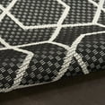 thumbnail image 2 of Nourison Horizon 8' Runner Black Fabric Area Rug, 2 of 7